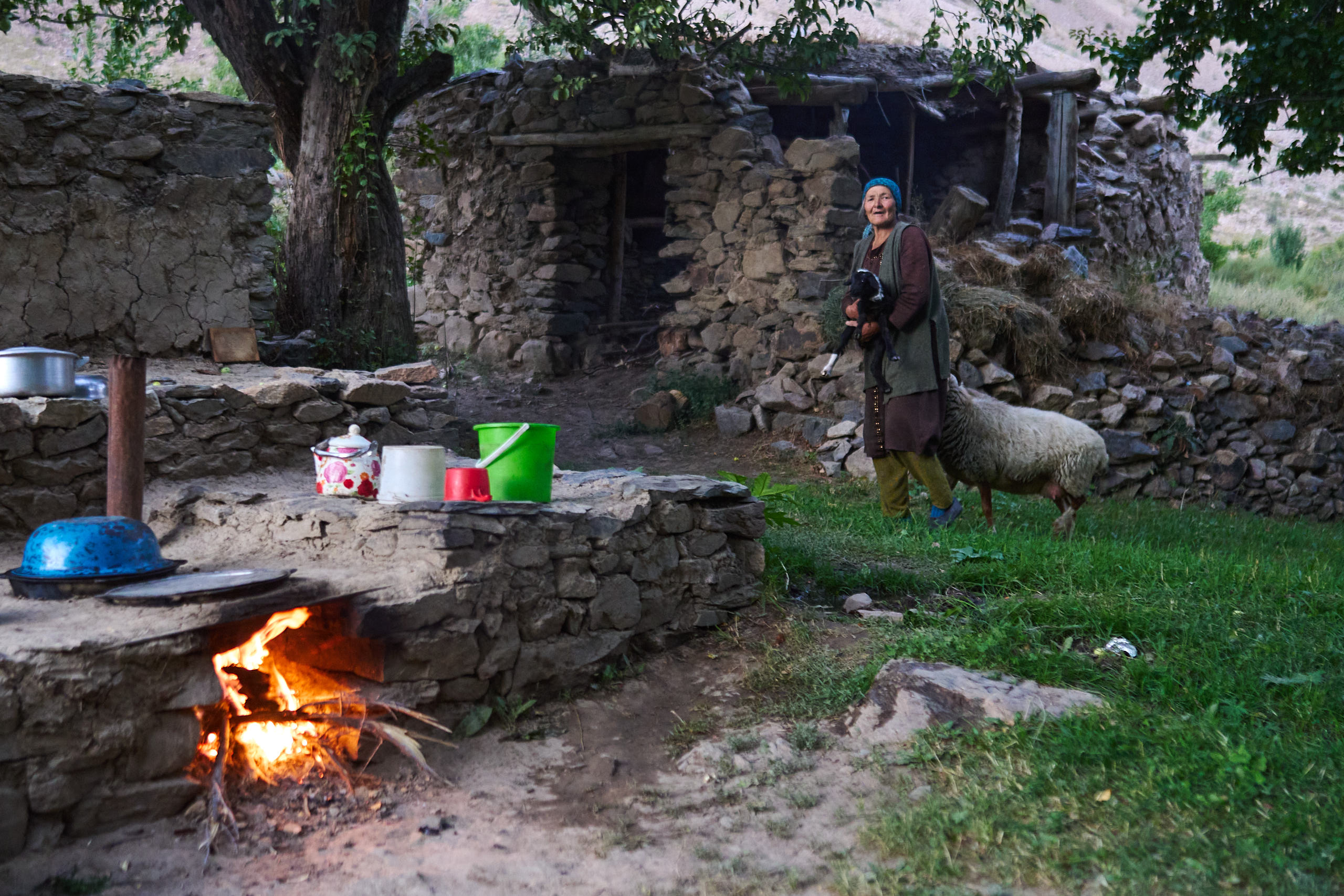 Kitchen in Pamir